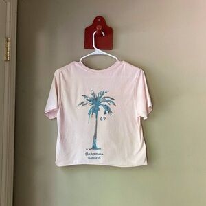 Ripcurl Bahamas 69' Palm Tree Graphic Crop T-Shirt S